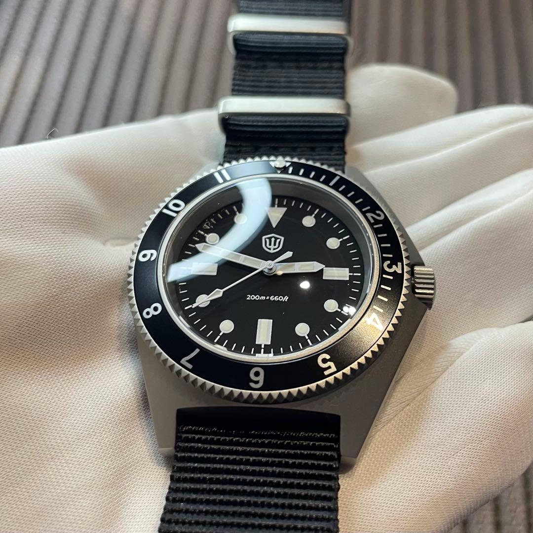 新品 ミリタリーウォッチ TYPE1 米軍 パイロット セイコームーブ