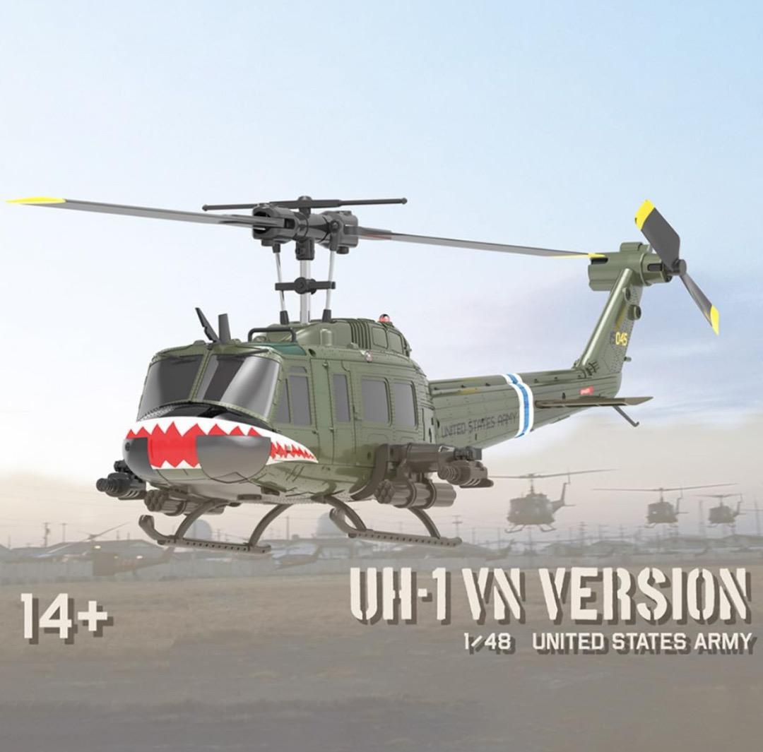 新品未使用 mbbTEfs C032 1/48 スケール UH-1 Huey