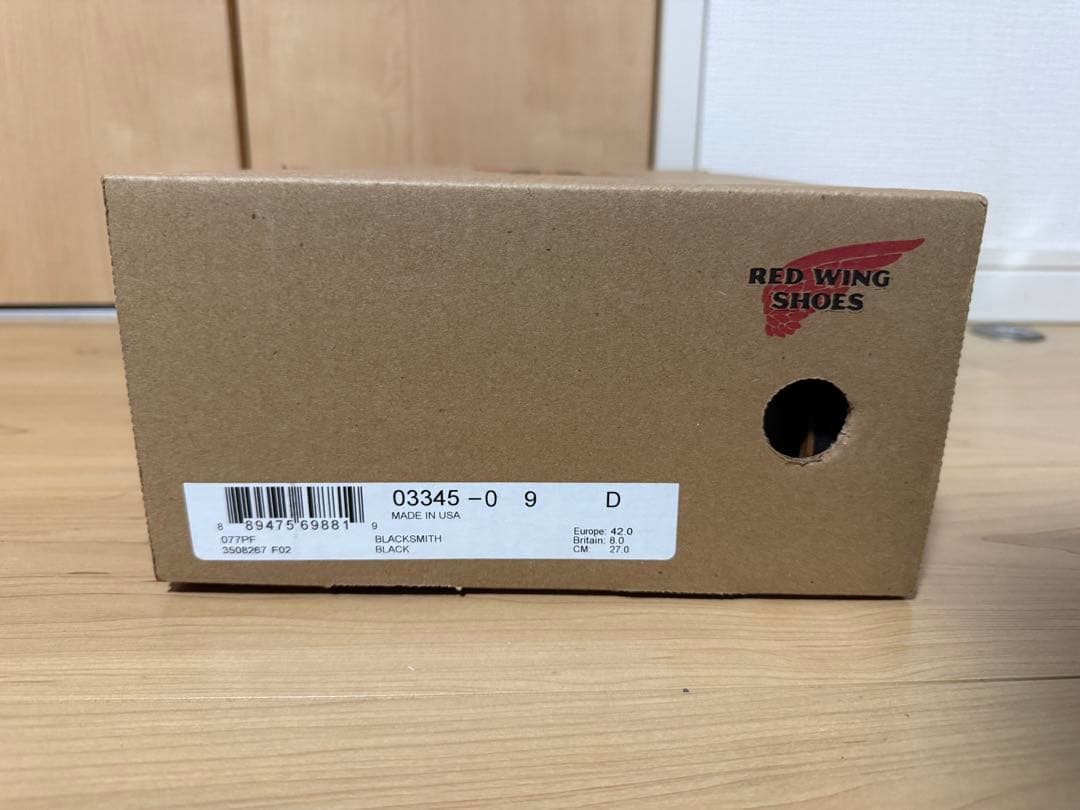 レッドウイング　ブラックスミス　27cm 箱有り美品
