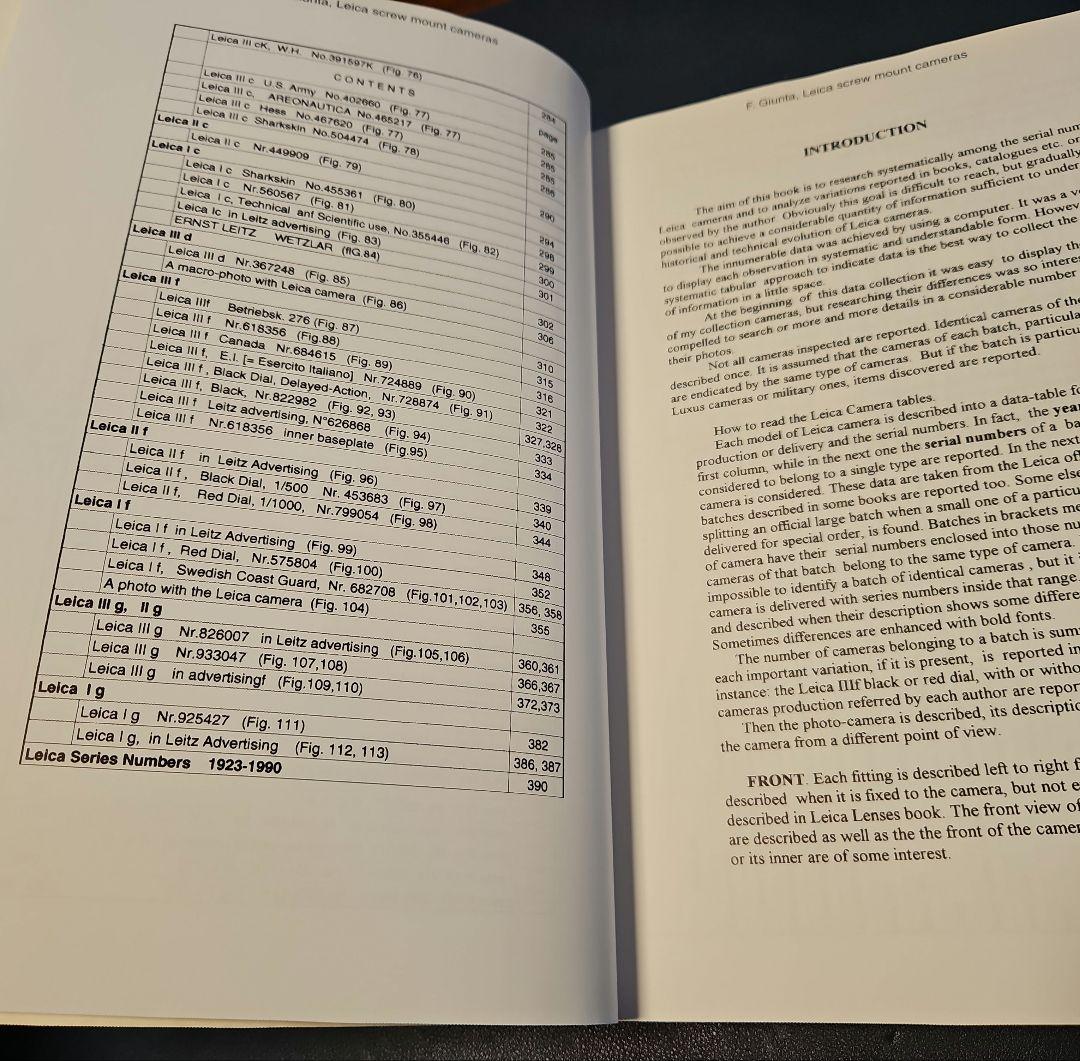 古書 Leica screw mount cameras by F.Giunta