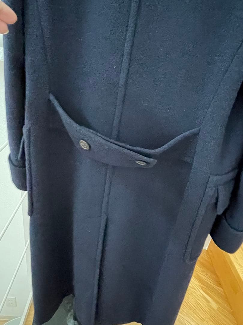 ラルフローレン　軽量カシミアブレンドアンゴラダブルフェース