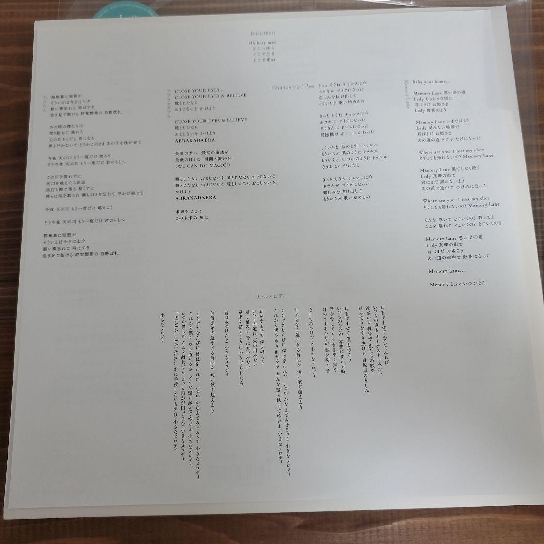 七尾旅人 リトルメロディ LPレコード