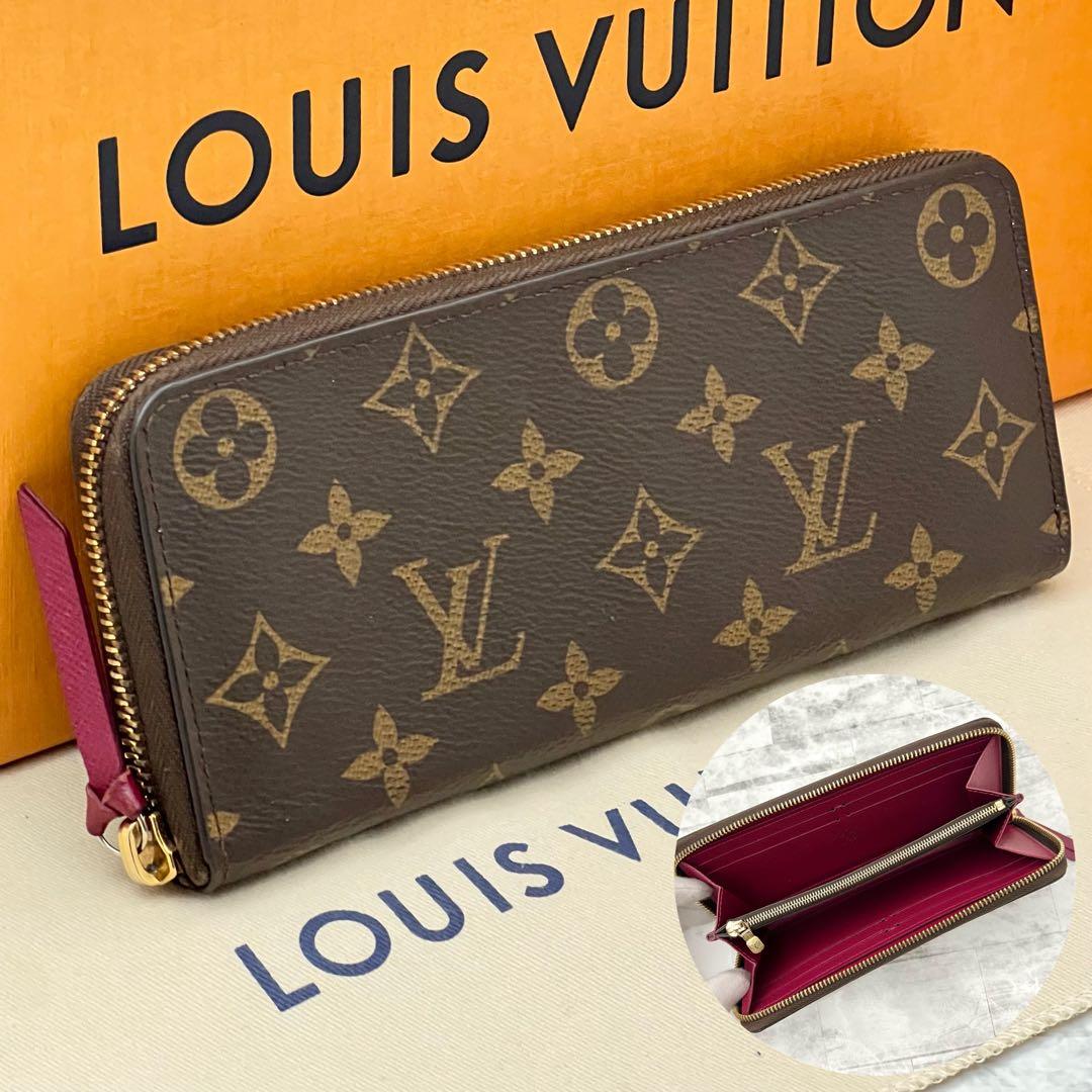 ★極美品★　ルイヴィトン　モノグラム　ポルトフォイユ　クレマンス　フューシャ