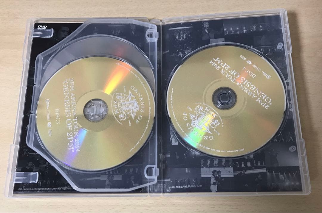 2pm GENESIS OF 2PM コンサートDVD／CD