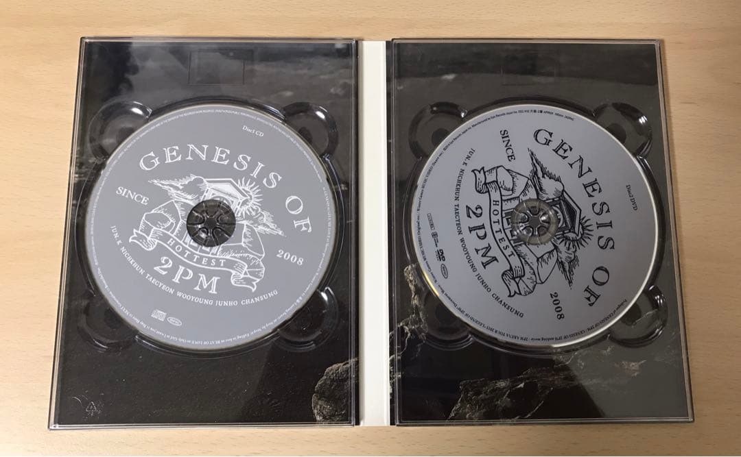 2pm GENESIS OF 2PM コンサートDVD／CD