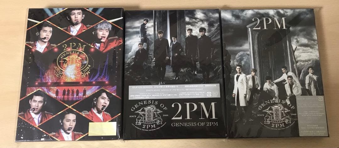2pm GENESIS OF 2PM コンサートDVD／CD