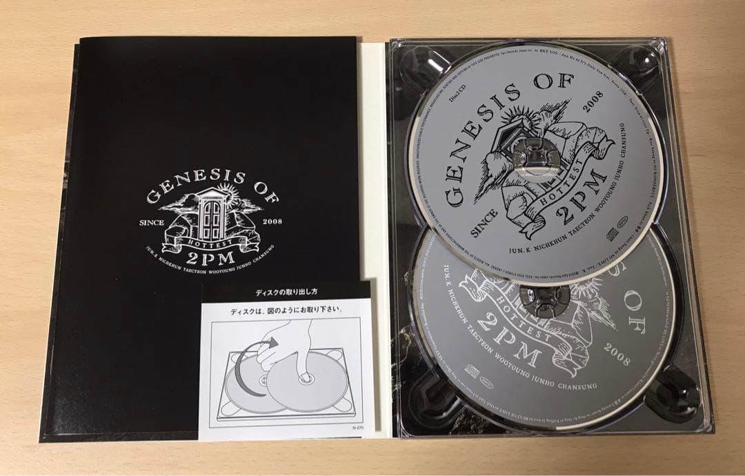 2pm GENESIS OF 2PM コンサートDVD／CD