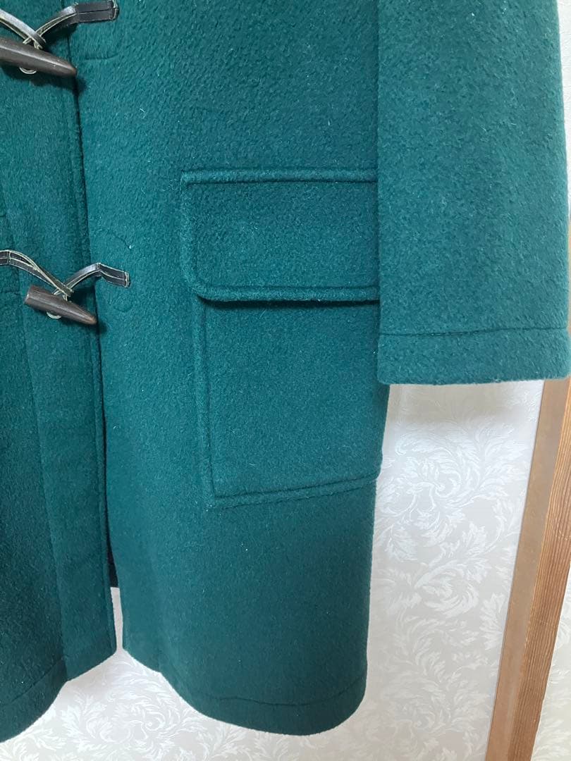 イギリス製　Gloverall ダッフルコート ダークグリーン