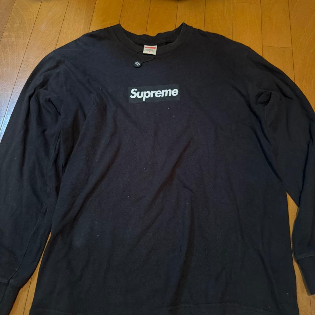 Supremeボックスロゴ　ロンt