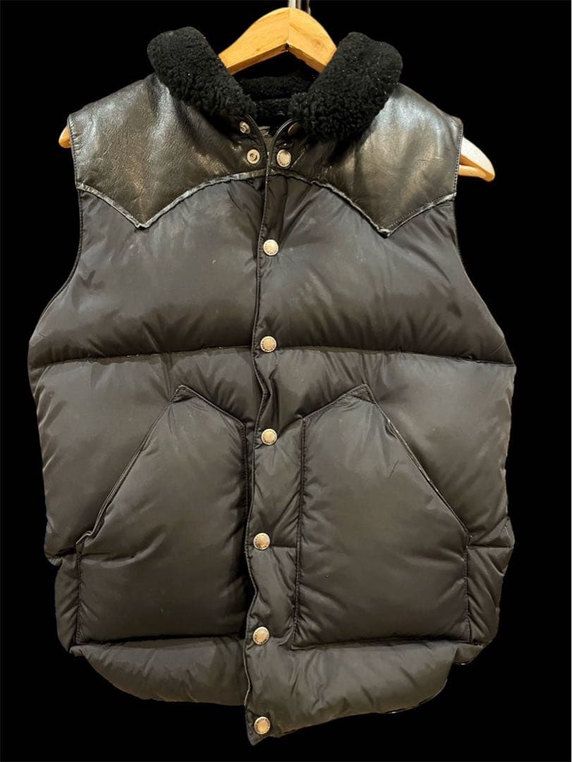 wackomaria ロッキーマウンテン　ダウンベスト ブラック