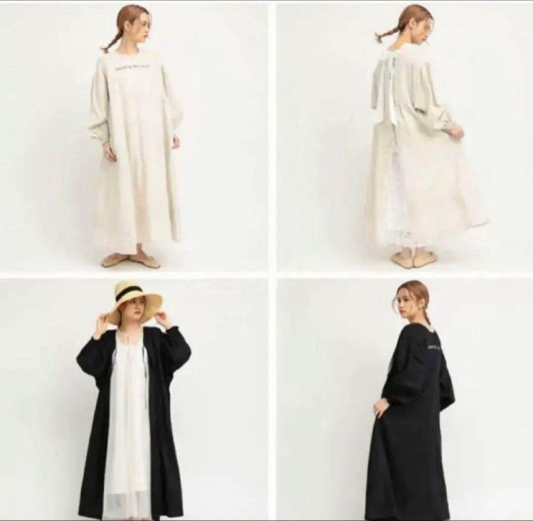 DEAN AND DELUCA beams couture コラボ　割烹着　黒