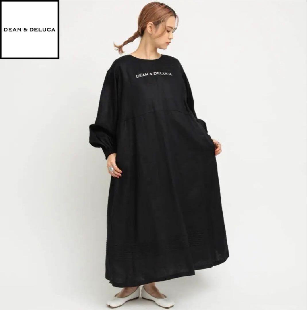 DEAN AND DELUCA beams couture コラボ　割烹着　黒