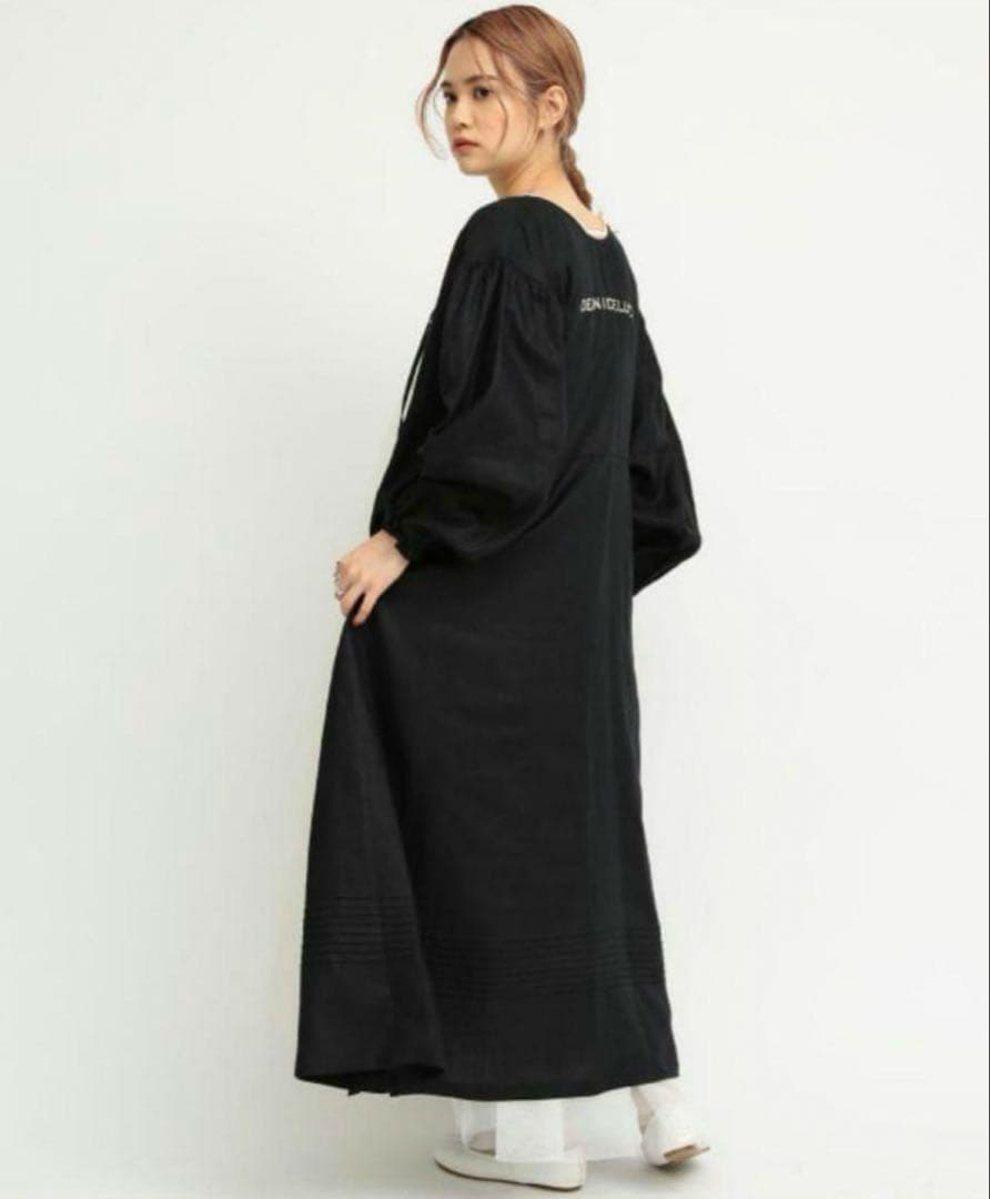 DEAN AND DELUCA beams couture コラボ　割烹着　黒