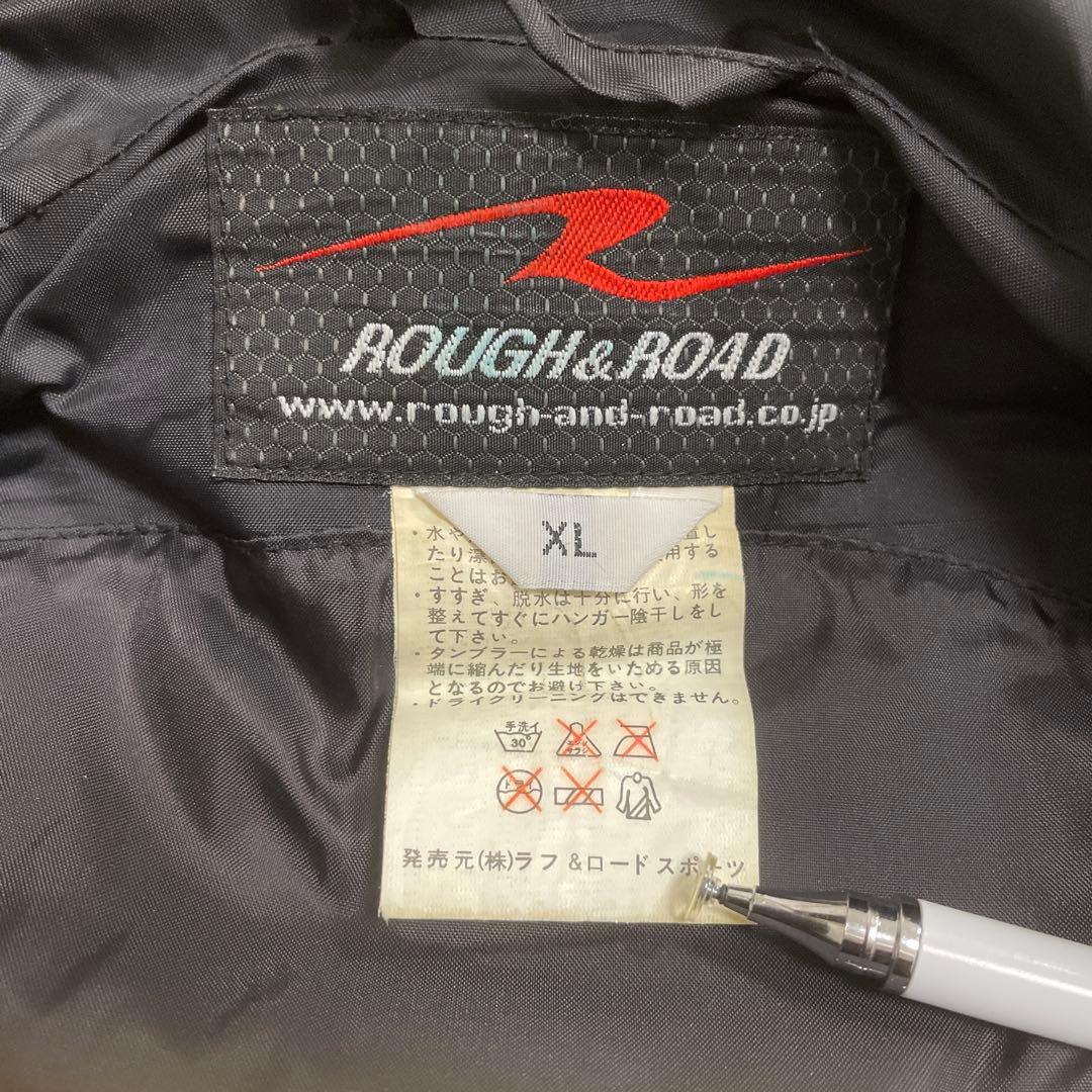 美品ROUGH&ROAD オールシーズン　ブラックジャケットXL
