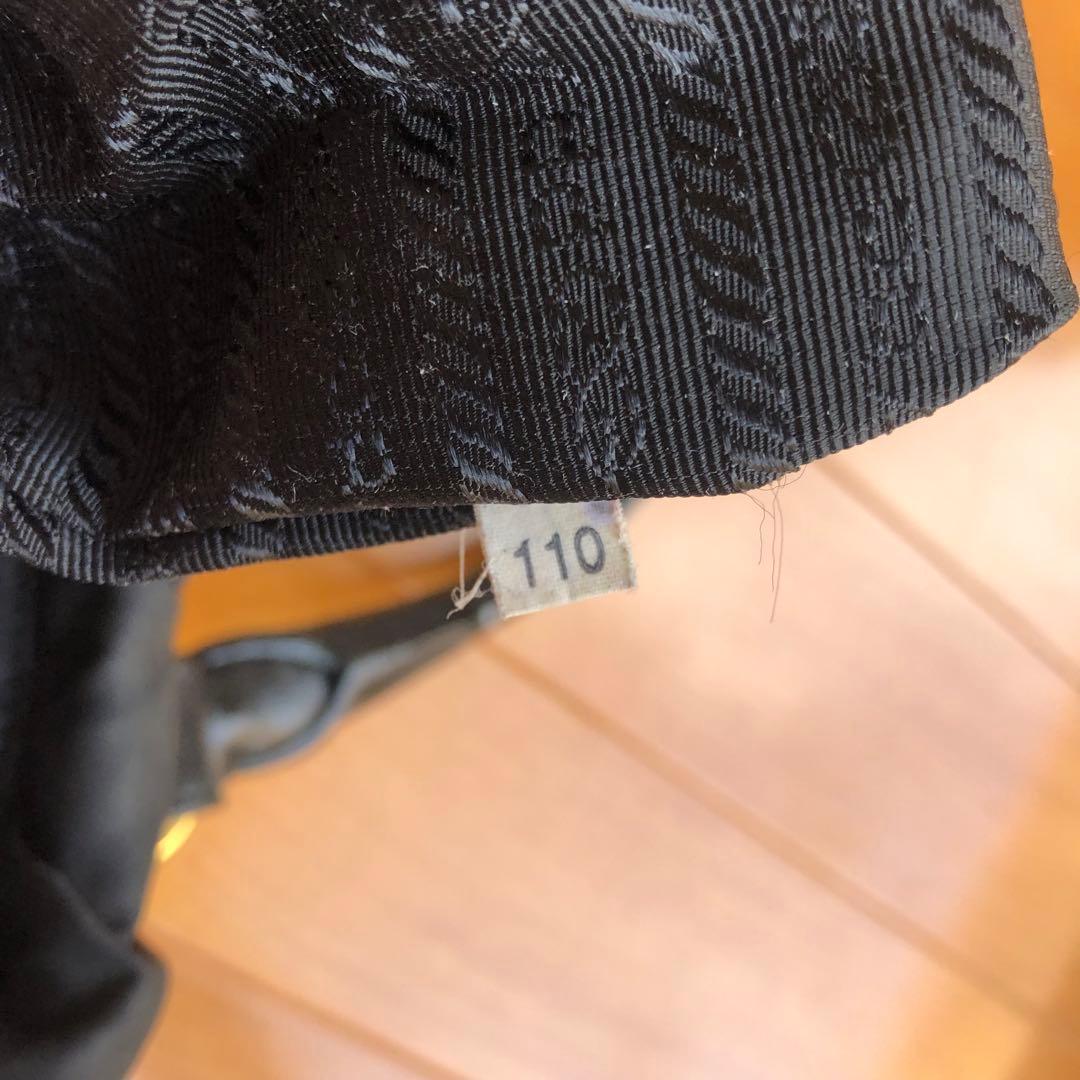 PRADA ブラック ナイロントートバッグ