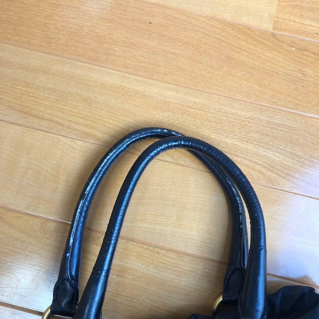PRADA ブラック ナイロントートバッグ