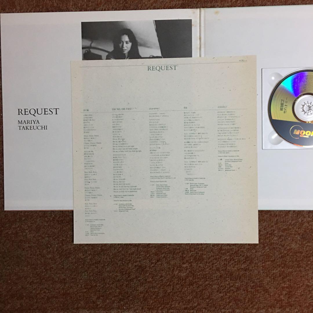 【完全生産限定CD】竹内まりや/REQUEST 24k版　LPサイズジャケット