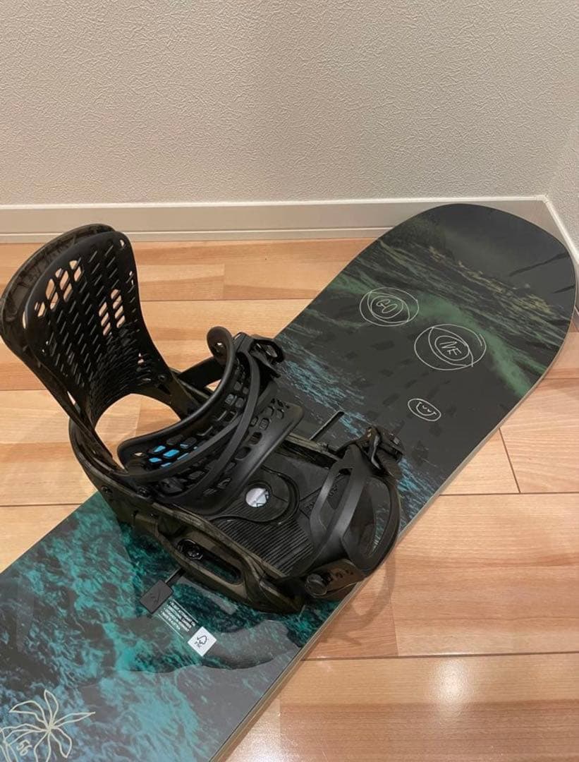 BURTON フライトアテンダント 156cm ボードフルセット