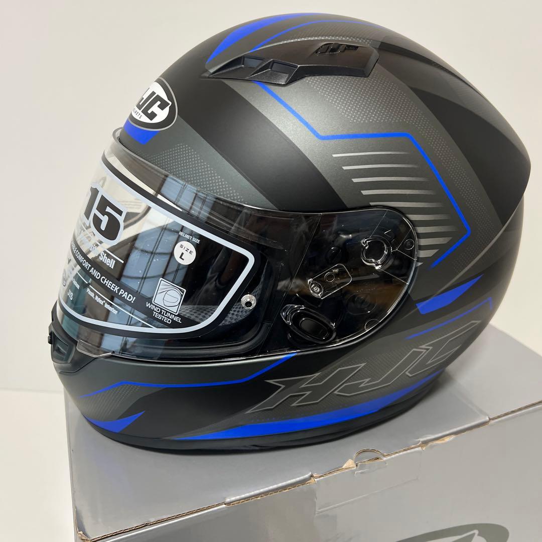 新品 HJC CS-15 TRION Lサイズ(59cm) 黒/青 2022年製