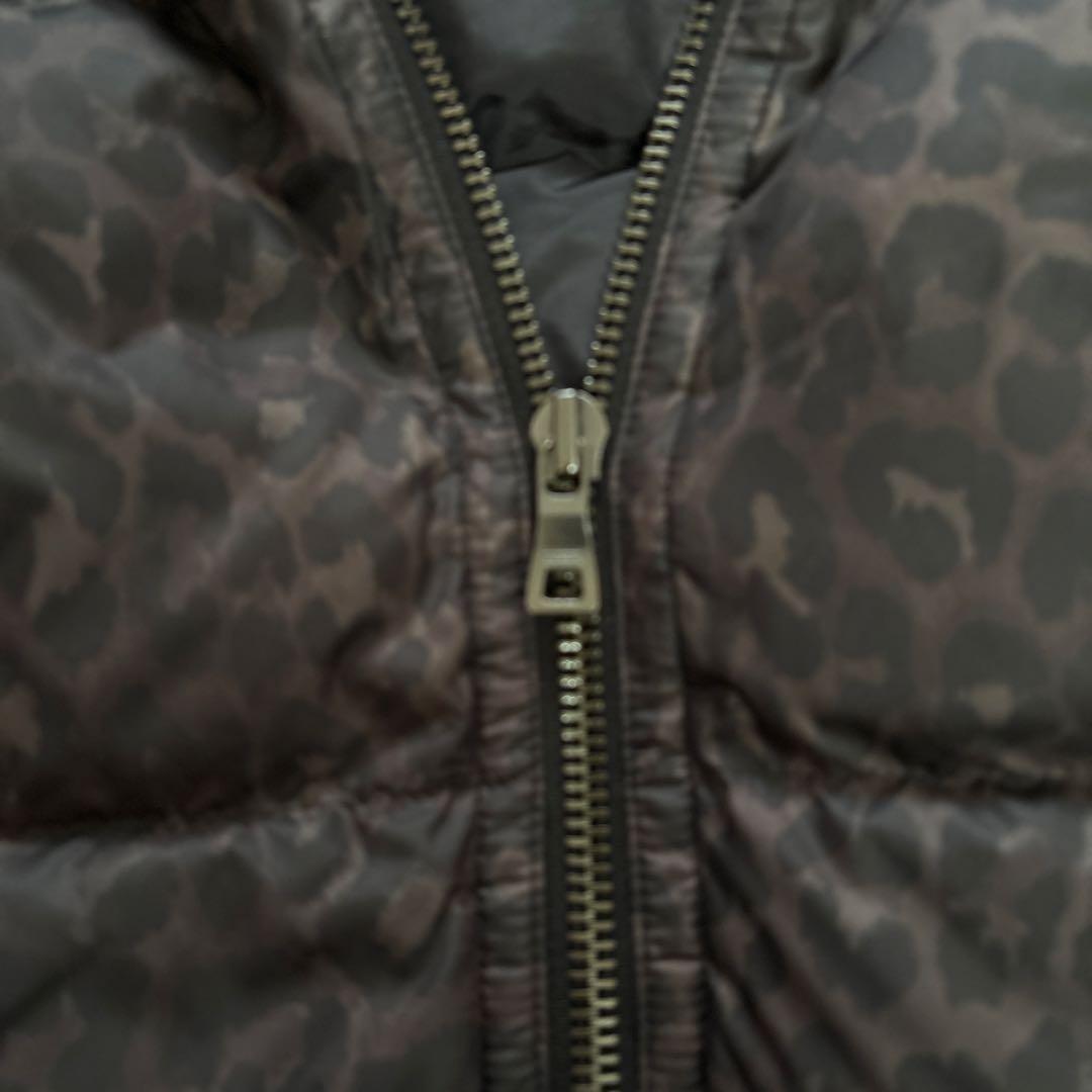 COACH レオパード柄 ダウンベスト