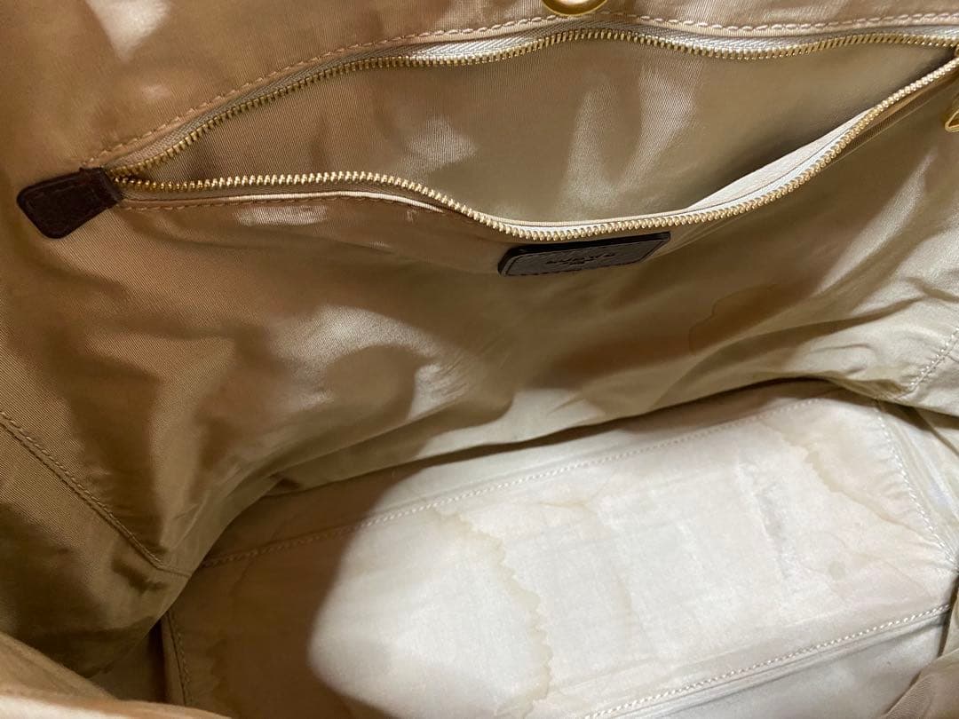 ロエベ　トートバッグ　ハンドバッグ　ショルダーバッグ　ブロンズ　アマソナ