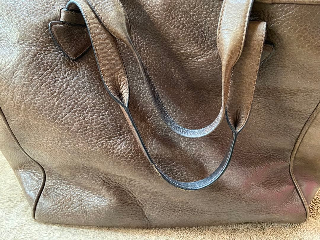 ロエベ　トートバッグ　ハンドバッグ　ショルダーバッグ　ブロンズ　アマソナ