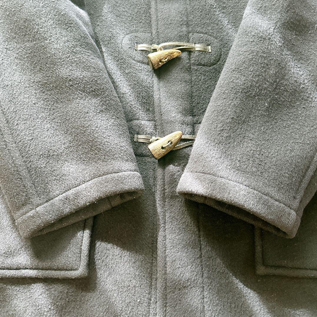 イギリス製　XL相当　ブルックスブラザーズ　ダッフルコート　ネイビー