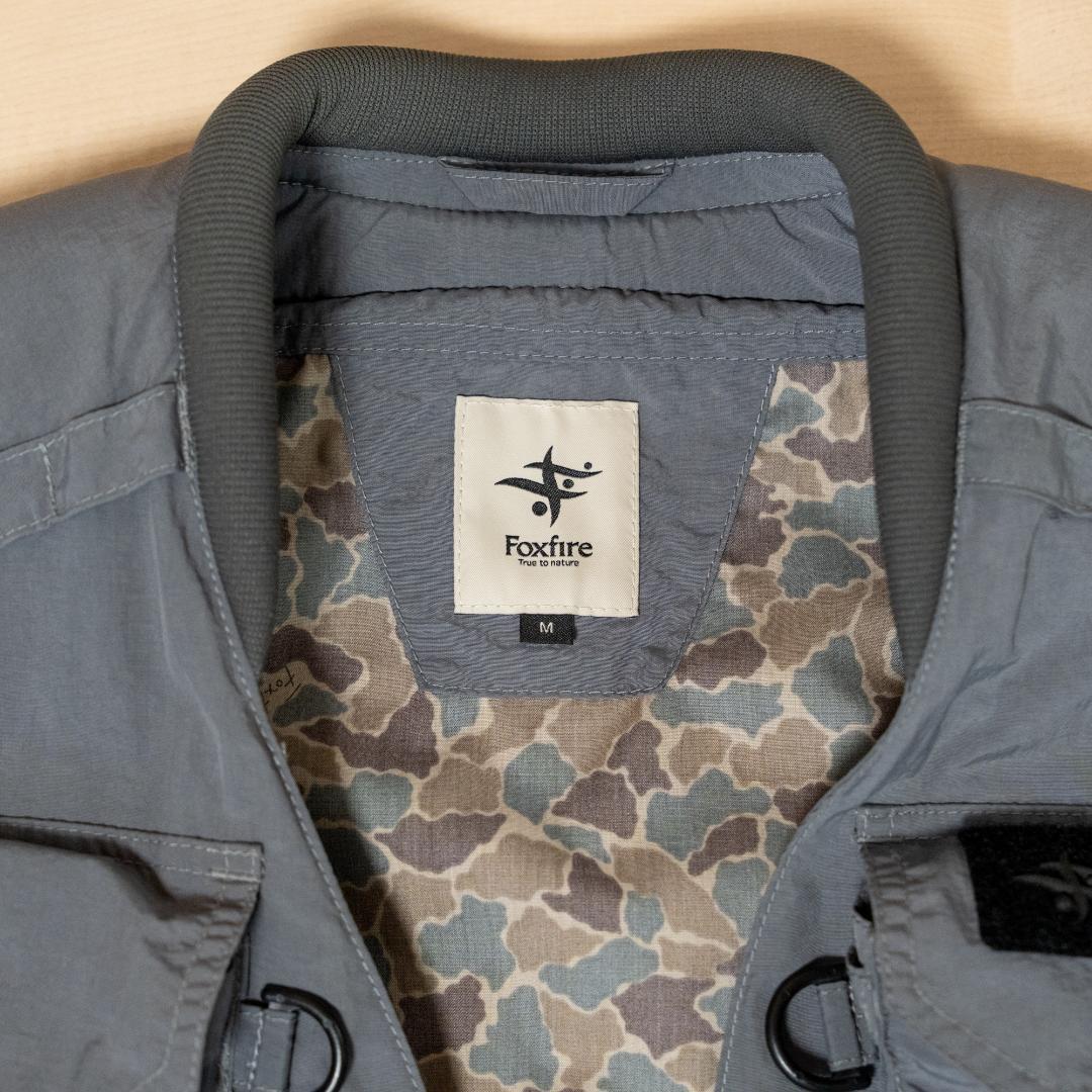 Foxfire プライマリーベスト フィッシングベスト グレー【超美品】
