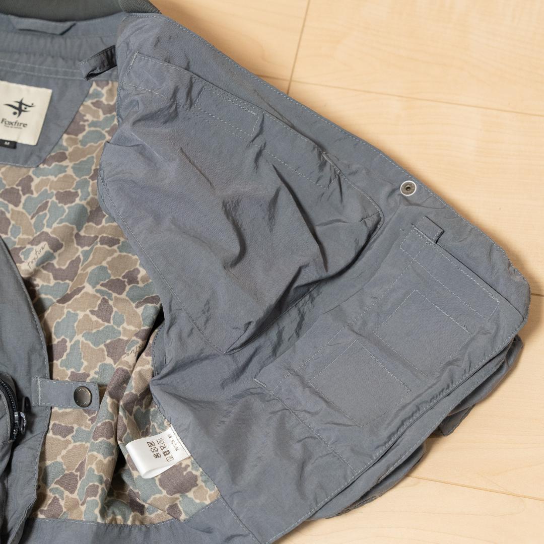 Foxfire プライマリーベスト フィッシングベスト グレー【超美品】