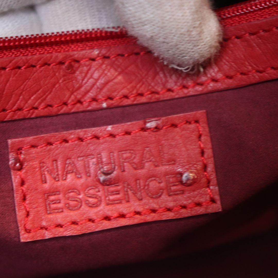 未使用 オーストリッチ フルポイント スクエア トートバッグ ostrich