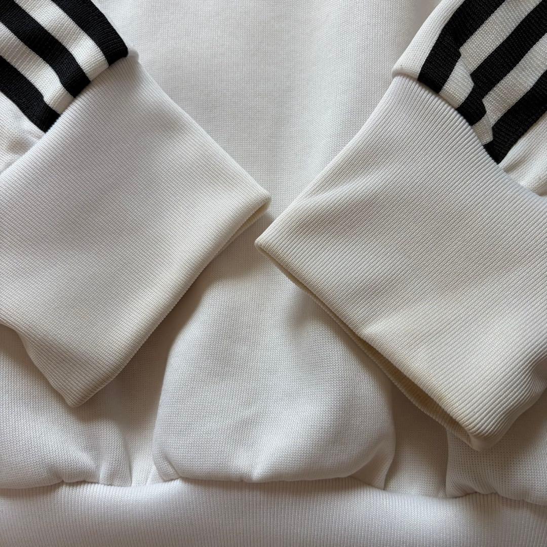 美品 adidas アディダス ドイツ代表 トラックジャケット ホワイト Ｌ