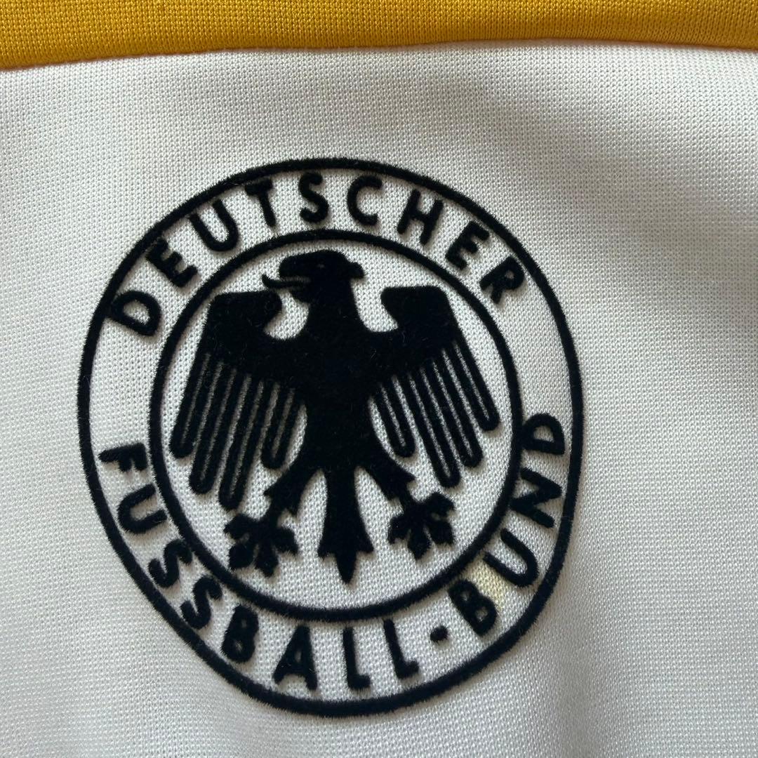 美品 adidas アディダス ドイツ代表 トラックジャケット ホワイト Ｌ