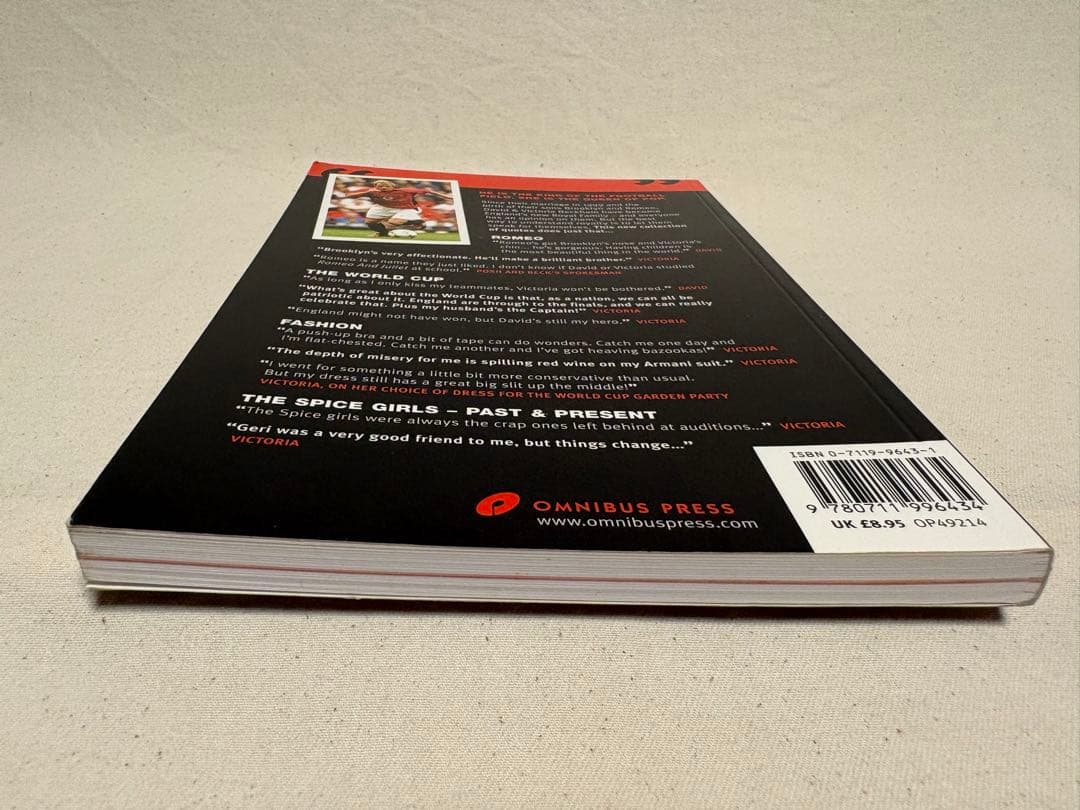 【洋書】Posh & Becks Talking Jo Stevenson