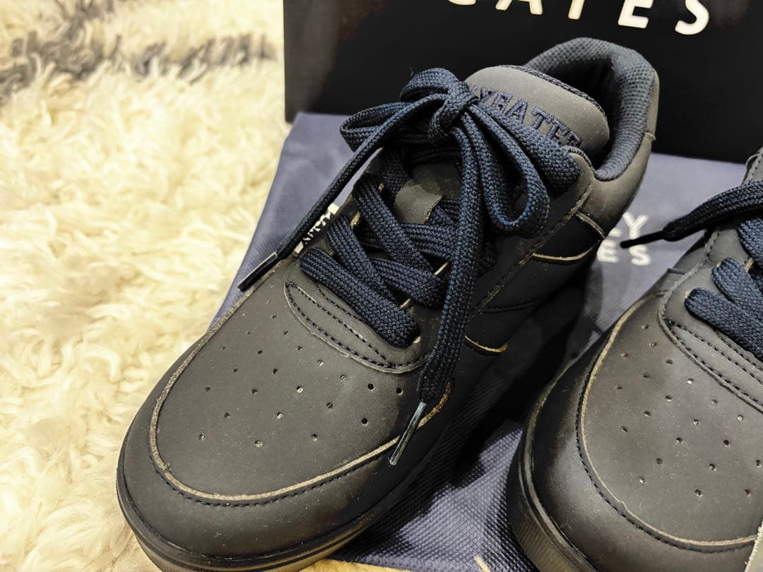 PEARLY GATES ネイビー ゴルフシューズ 22.5センチ 新品