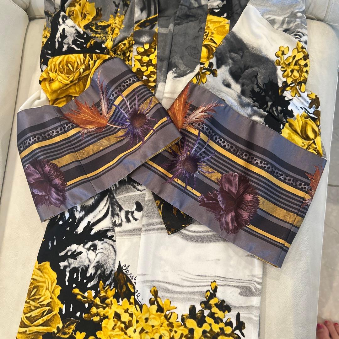 ワンピース美品ロベルトカヴァリドレス