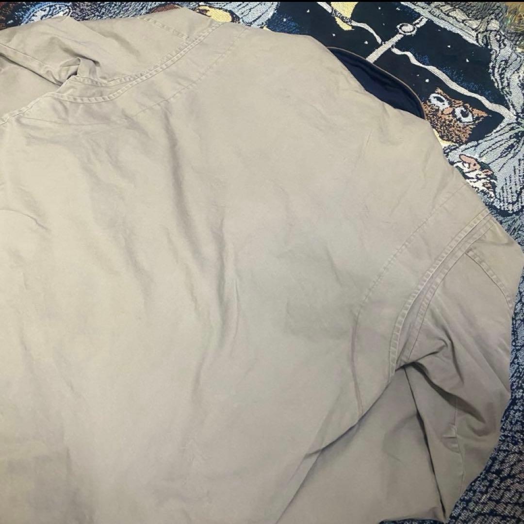 L.L.Bean エルエルビーンハンティングジャケ ット襟レザー中綿ジャケット