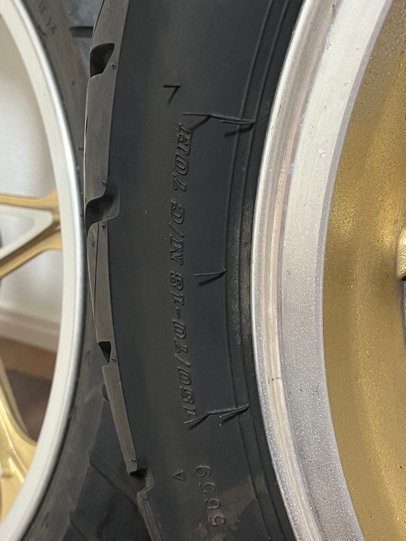 ZRX400\Ⅱ キャストゴールドホイール