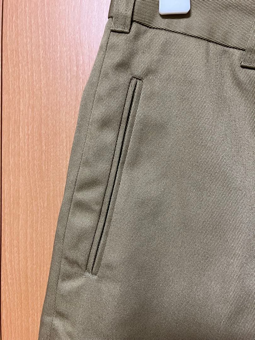 パンツ H BEAUTY&YOUTH WIDE CHINO trousers