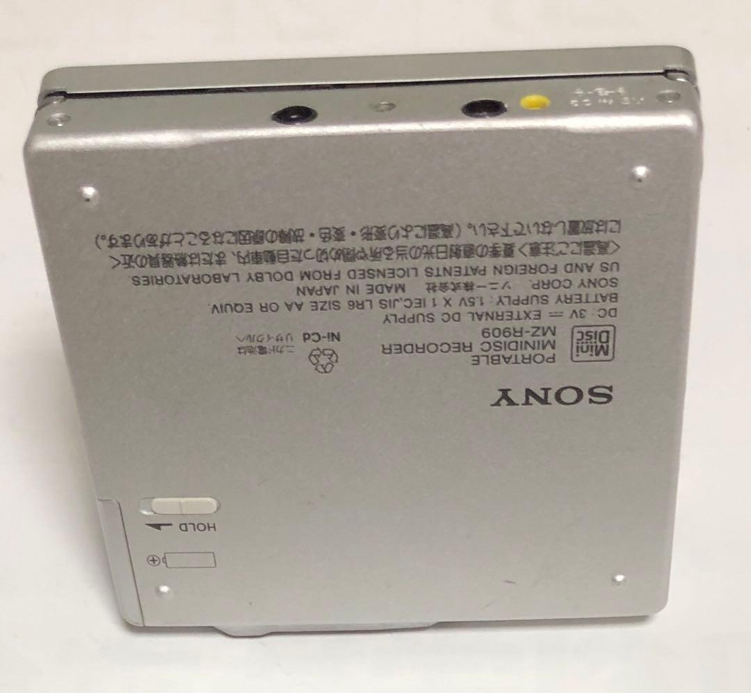 【ジャンク】SONY MDプレーヤー MZ-R909 ￼￼+ SONYマイク
