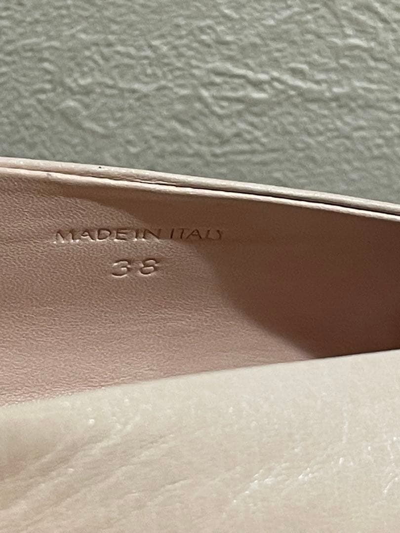 JIL SANDER ピンク フラットシューズ　38 サイズ