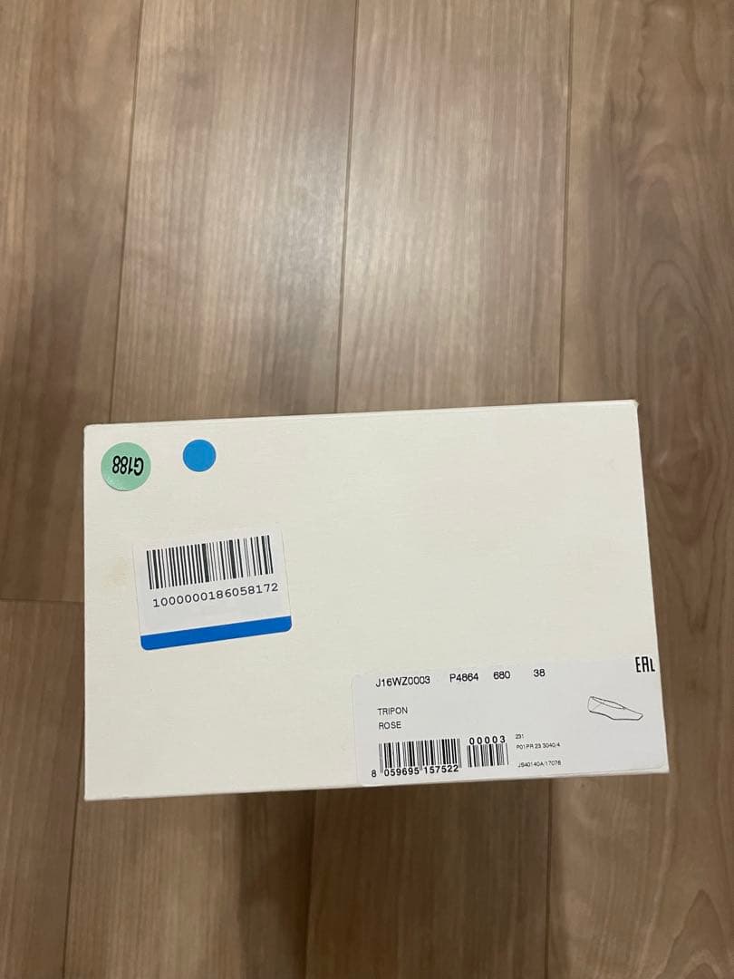 JIL SANDER ピンク フラットシューズ　38 サイズ