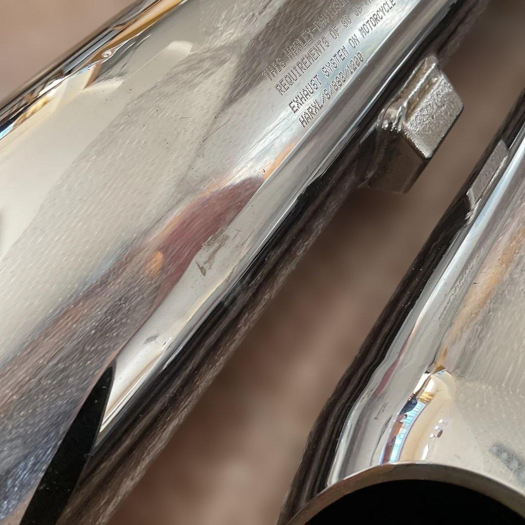 スポーツスター 純正 北米 スリップオン バロニーカット 80399-04