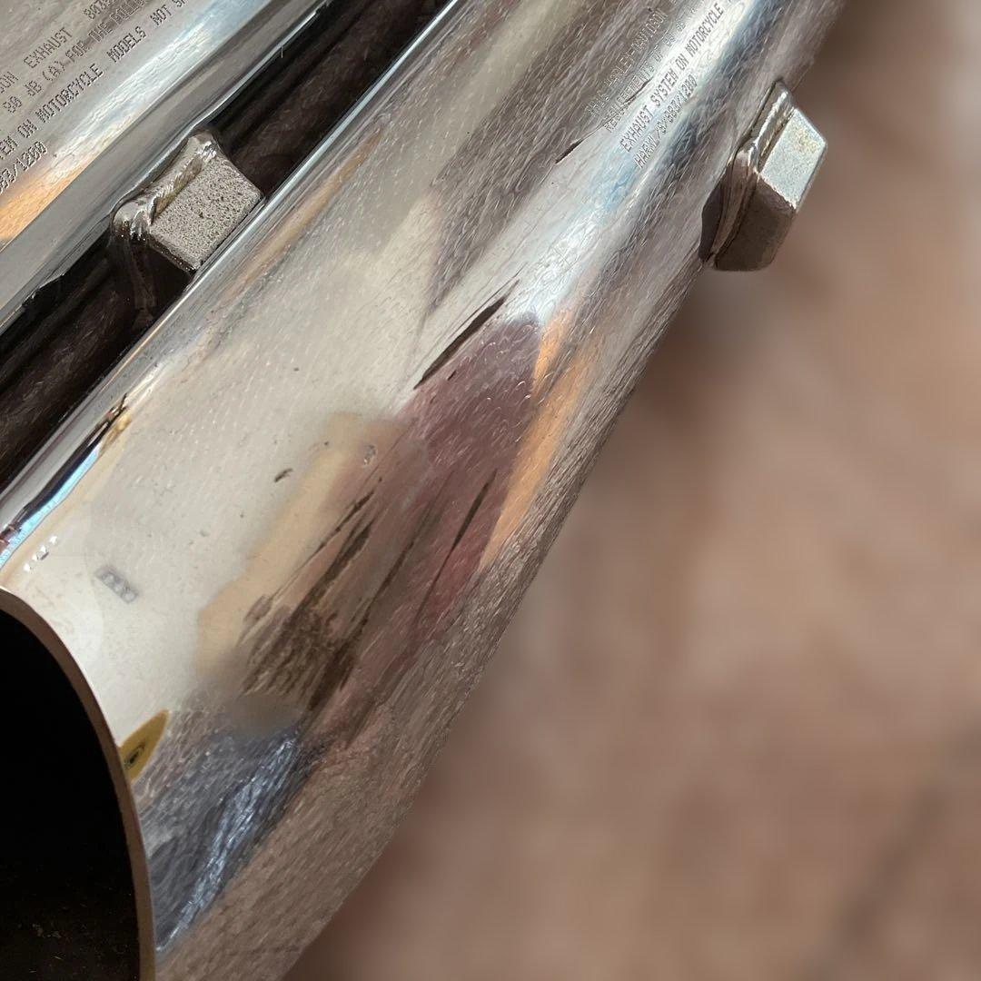 スポーツスター 純正 北米 スリップオン バロニーカット 80399-04