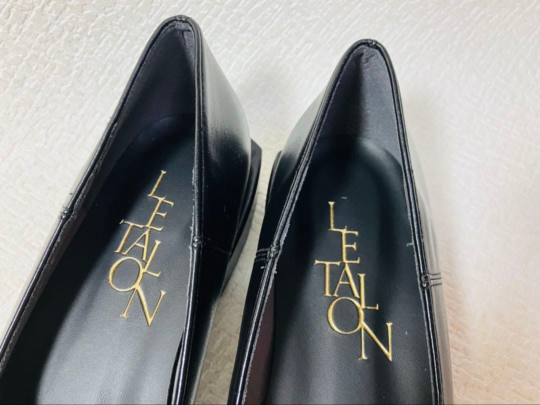 SH83◆新品◆LeTalon 2.5cmスクエアスリットソフトフラット23.0