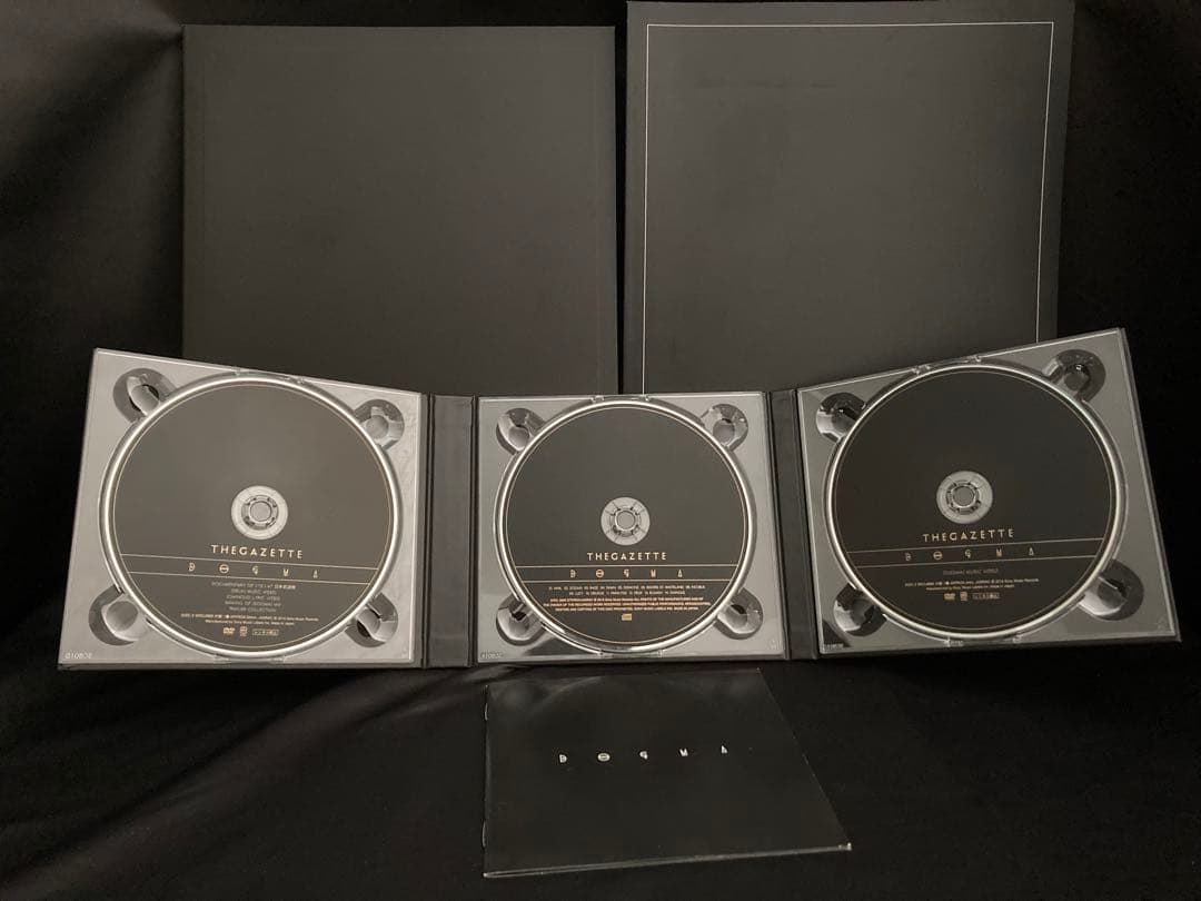 the GazettE 直筆サイン入り DOGMA アルバム