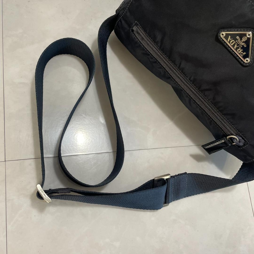 PRADA ショルダーバック プラダ メッセンジャー バッグ BT8994 黒