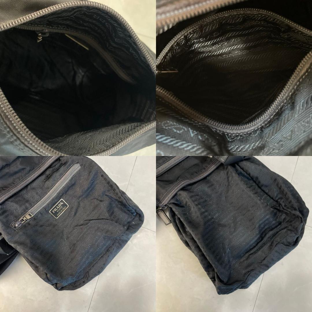 PRADA ショルダーバック プラダ メッセンジャー バッグ BT8994 黒