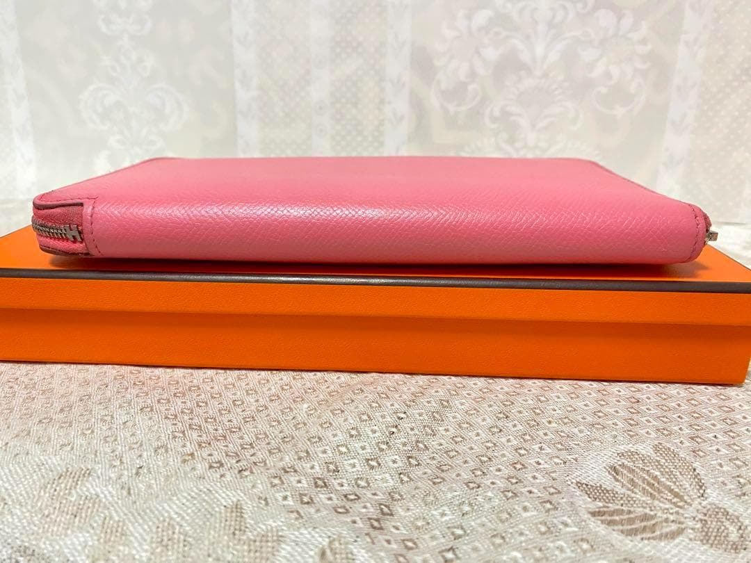 エルメス　アザップロング　シルクイン　ラウンドファスナー