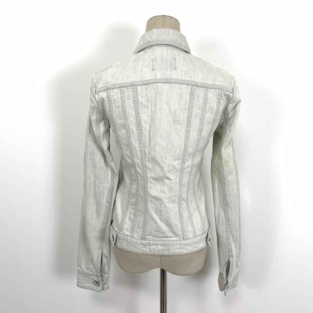 LA7102 ディーゼル ブラック ゴールド デニムジャケット グレー 40
