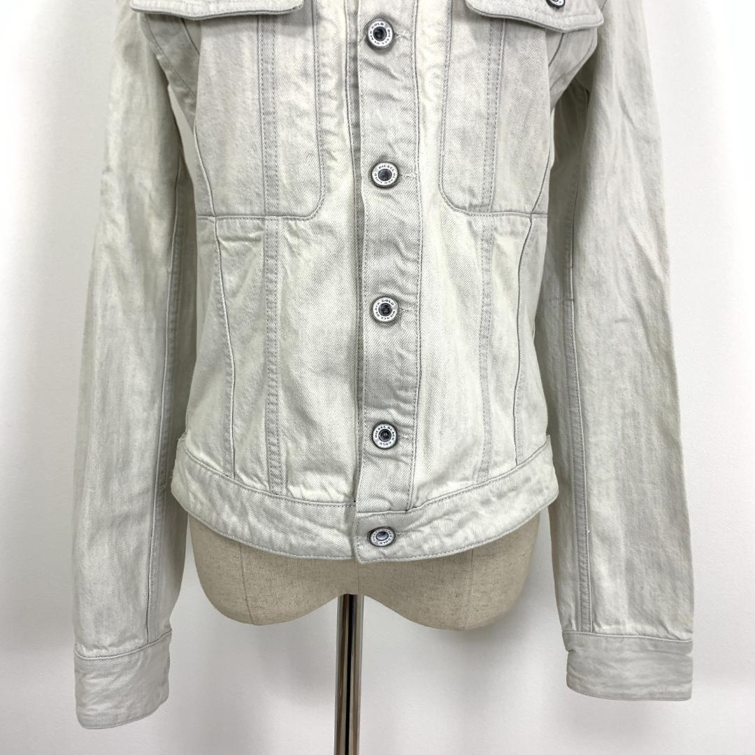 LA7102 ディーゼル ブラック ゴールド デニムジャケット グレー 40